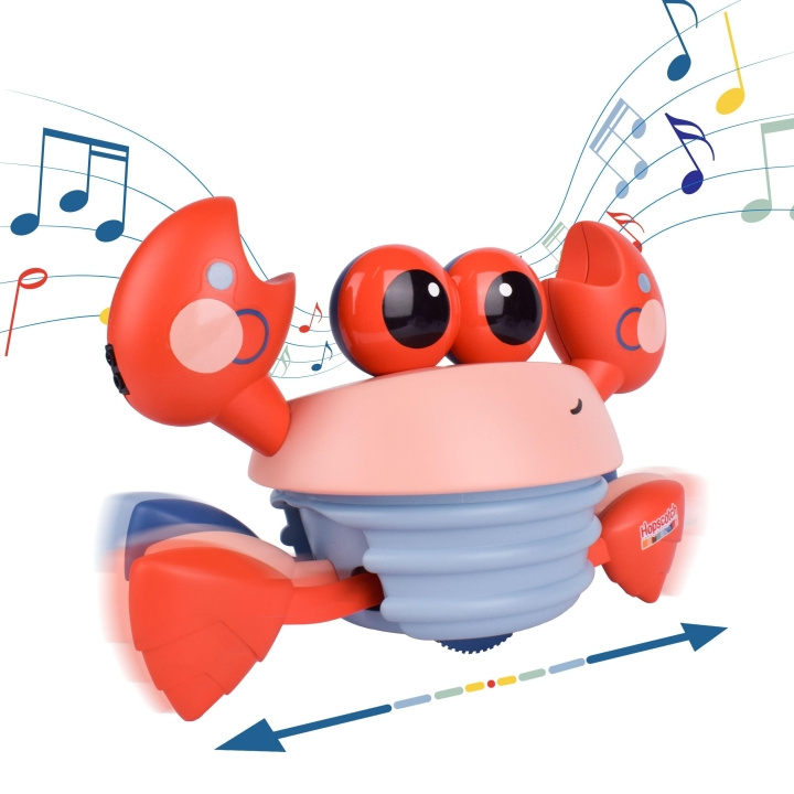 Happy Baby Musical Crawling Crab (502246) in the group TOYS, KIDS & BABY PRODUCTS / Music, Song & Images / Music accessories at TP E-commerce Nordic AB (D24555)