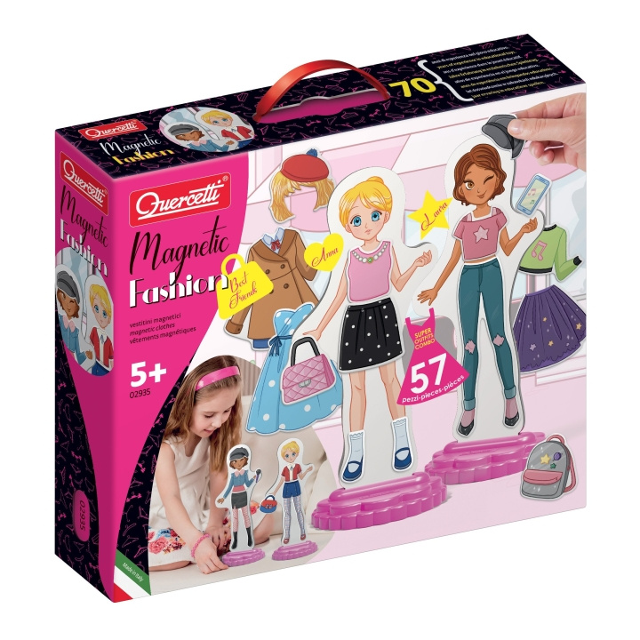 Quercetti Magnetic Fashion Best Friends - (QU-2935) in the group TOYS, KIDS & BABY PRODUCTS / Toys / Crafts at TP E-commerce Nordic AB (D24559)