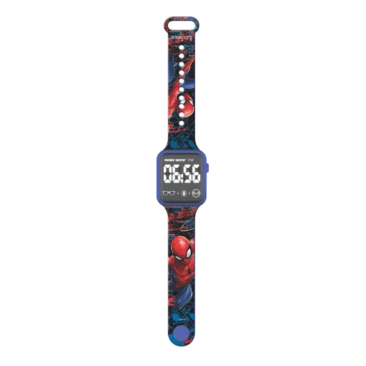 Lexibook Spider-Man LED Digital Watch (DMW060SP) in the group Sport, leisure & Hobby / Accessories / Watches at TP E-commerce Nordic AB (D24565)