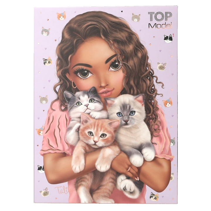 TOPModel Letter Set CAT LOVE - Soft Purple in the group TOYS, KIDS & BABY PRODUCTS / Toys / Crafts at TP E-commerce Nordic AB (D24569)