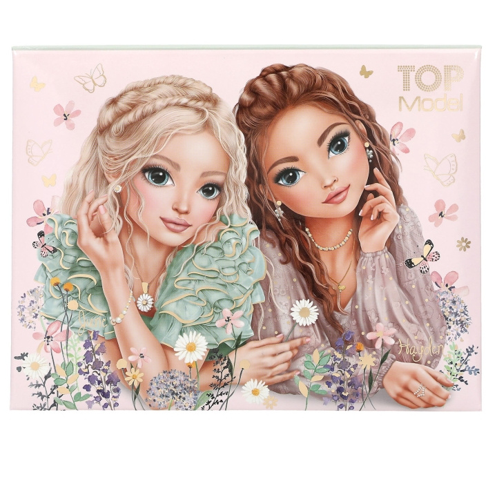 TOPModel Stationery Box SUMMER FEELING - Soft Pink and Trendy Sage Green in the group TOYS, KIDS & BABY PRODUCTS / Toys / Crafts at TP E-commerce Nordic AB (D24570)