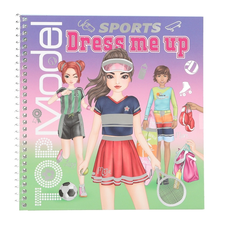 TOPModel Dress Me Up Stickerbook Sports (413808) in the group TOYS, KIDS & BABY PRODUCTS / Toys / Crafts at TP E-commerce Nordic AB (D24572)