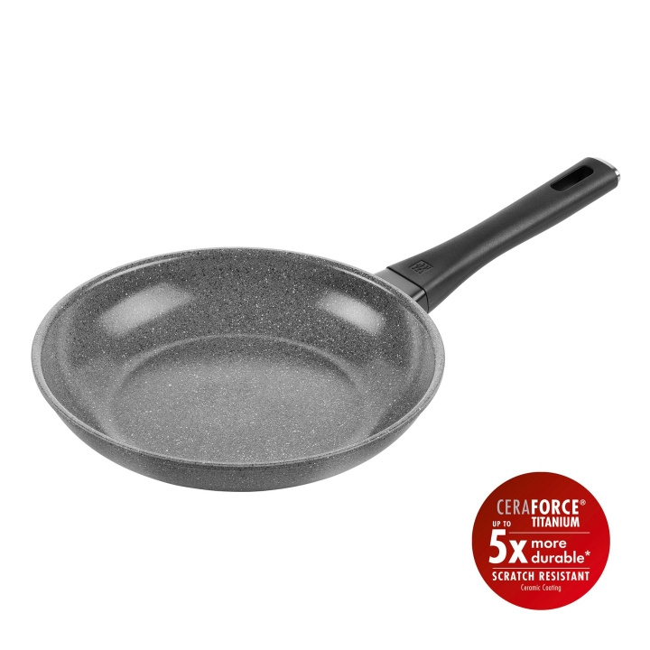 Zwilling Terreno Plus Fry Pan - Gray - 24 cm in the group HOME, HOUSEHOLD & GARDEN / Kitchen utensils / Frying pans at TP E-commerce Nordic AB (D24620)