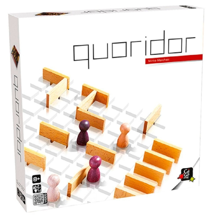Gigamic Quoridor (Nordic + EN) (GIG0101) in the group TOYS, KIDS & BABY PRODUCTS / Games / Board games at TP E-commerce Nordic AB (D24656)