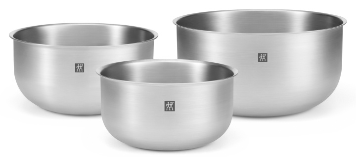 Zwilling Prep Bowl Set - Silver - 3 pcs in the group HOME, HOUSEHOLD & GARDEN / Kitchen utensils / Other kitchen tools at TP E-commerce Nordic AB (D24669)