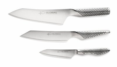 GLOBAL 40th Anniversary Kit - G-4, GS-110, GS-58 in the group HOME, HOUSEHOLD & GARDEN / Kitchen utensils / Kitchen knives & Knife sharpeners at TP E-commerce Nordic AB (D24676)