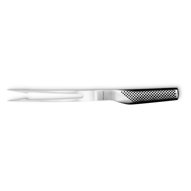 GLOBAL Pre-cut fork curved G-13 (17313) 16 cm in the group HOME, HOUSEHOLD & GARDEN / Kitchen utensils / Kitchen knives & Knife sharpeners at TP E-commerce Nordic AB (D24680)