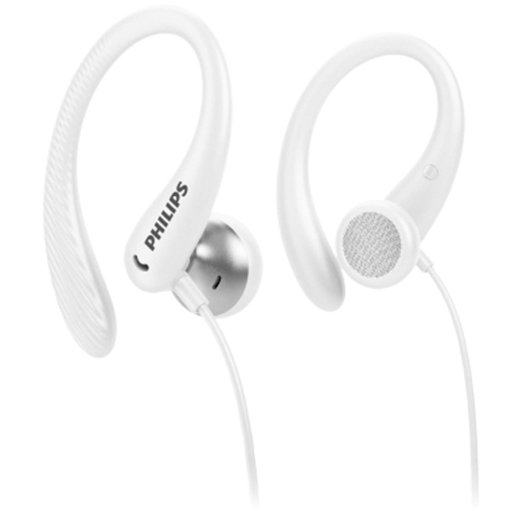 Philips Hörlurar In-Ear Sport IPX2 Kabel Vit in the group HOME ELECTRONICS / Audio & Picture / Headphones & Accessories / Headphones at TP E-commerce Nordic AB (D24746)