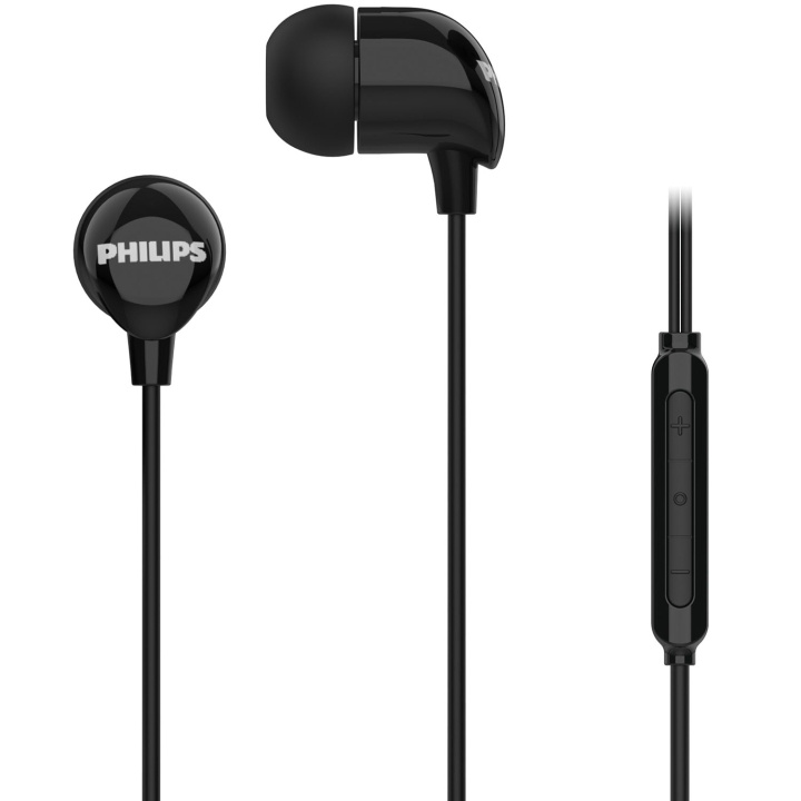 Philips Hörlurar In-Ear Kabel Fjärrkontroll Svart in the group HOME ELECTRONICS / Audio & Picture / Headphones & Accessories / Headphones at TP E-commerce Nordic AB (D24747)