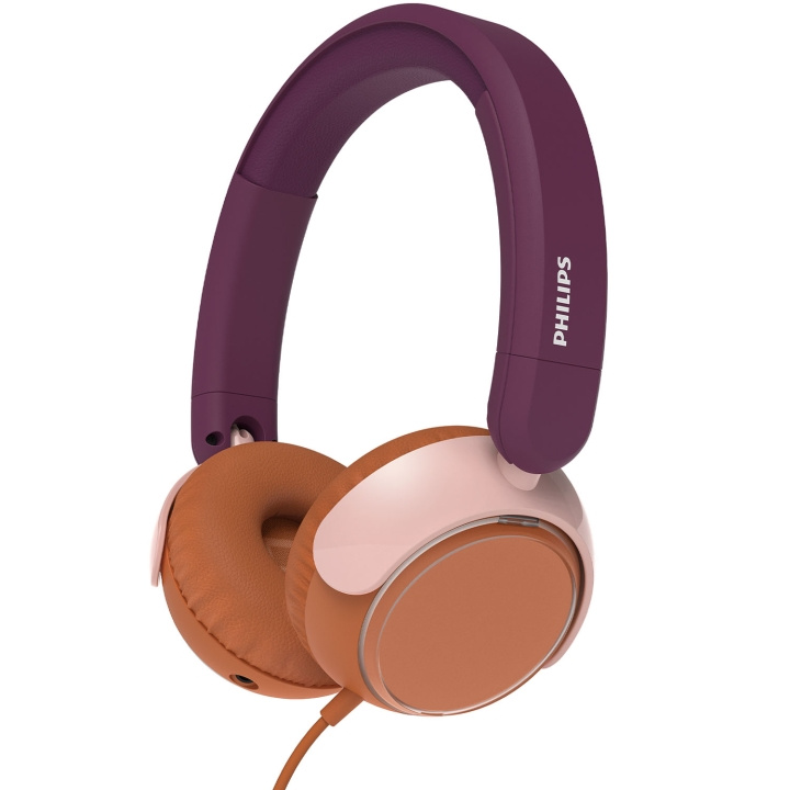 Philips Hörlurar On-Ear Barn Volymbegränsning 85dB Kabel Magentalila in the group HOME ELECTRONICS / Audio & Picture / Headphones & Accessories / Headphones at TP E-commerce Nordic AB (D24750)