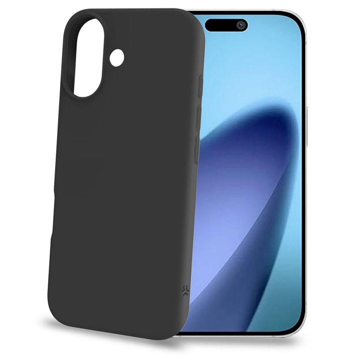 Celly Cromo Soft rubber case iPhone 17 Svart in the group SMARTPHONE & TABLETS / Phone cases / Apple / iPhone 17 at TP E-commerce Nordic AB (D24761)