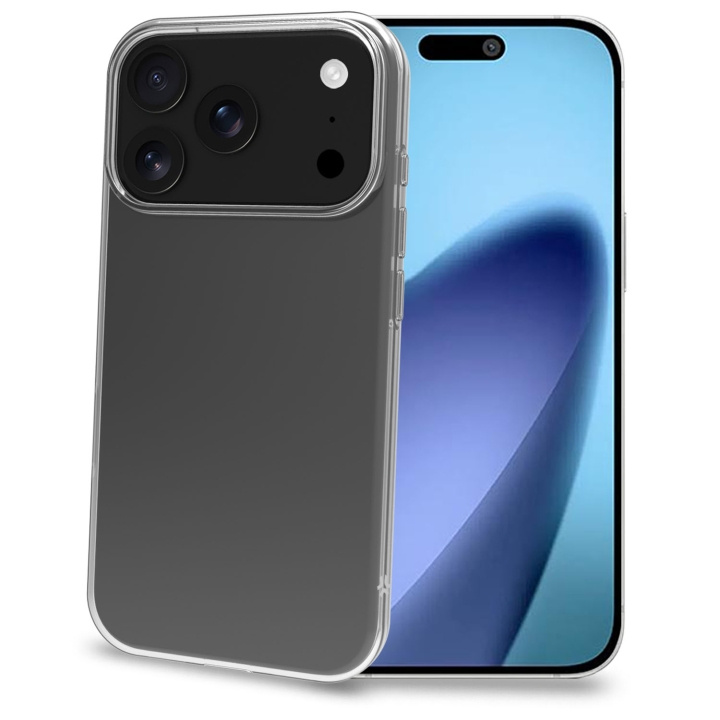 Celly Gelskin TPU Cover iPhone 17 Pro Transparent in the group SMARTPHONE & TABLETS / Phone cases / Apple / iPhone 17 at TP E-commerce Nordic AB (D24769)