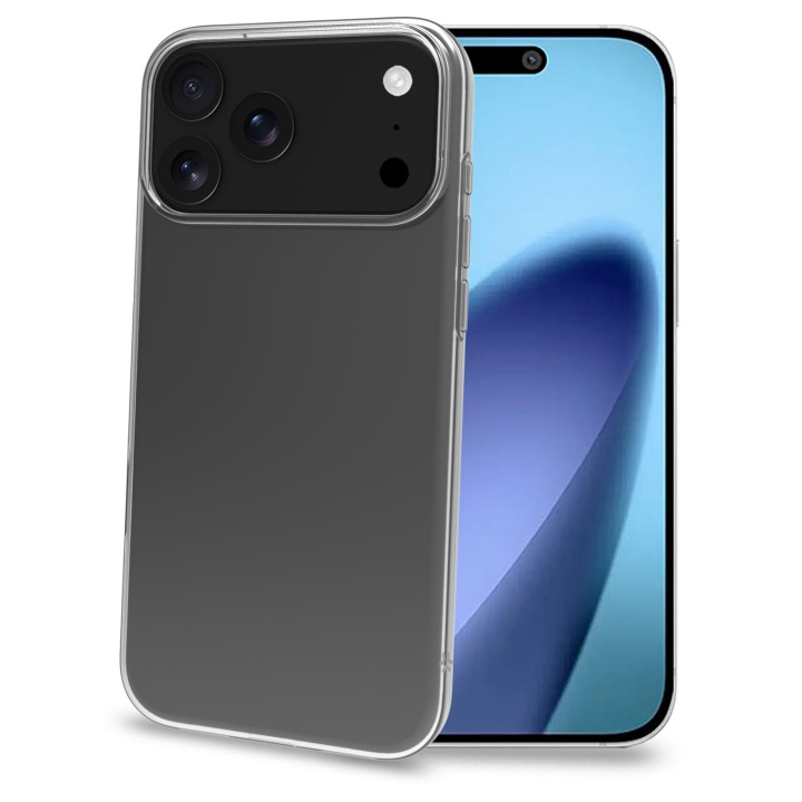 Celly Gelskin TPU Cover iPhone 17 Pro Max Transparent in the group SMARTPHONE & TABLETS / Phone cases / Apple / iPhone 17 at TP E-commerce Nordic AB (D24770)