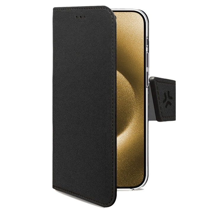 Celly Wally Wallet Case iPhone 17 Pro Max Svart in the group SMARTPHONE & TABLETS / Phone cases / Apple / iPhone 17 at TP E-commerce Nordic AB (D24779)