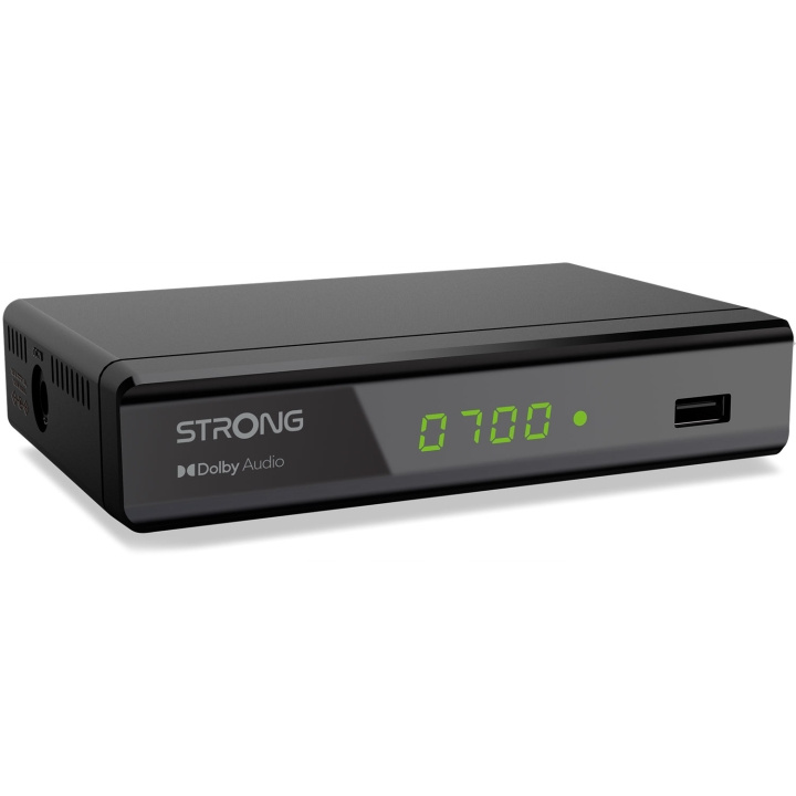 Strong TV-box DVB-T2 Marksänd FTA SRT8119 Svart in the group HOME ELECTRONICS / Audio & Picture / TV & Accessories / Terrestrial/Boxer at TP E-commerce Nordic AB (D24800)