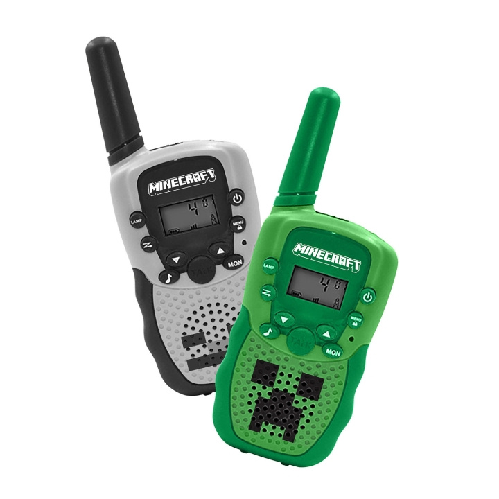 MINECRAFT Walkie Talkie Minecraft Digital LCD LED 1000m in the group Sport, leisure & Hobby / Outdoor recreation / Walkie-talkies at TP E-commerce Nordic AB (D24846)