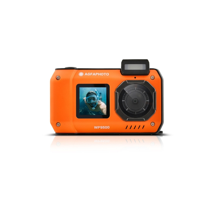 Agfa Digital Camera WP9500 CMOS WP Full HD Orange in the group HOME ELECTRONICS / Photo & Video / Cameras at TP E-commerce Nordic AB (D24863)