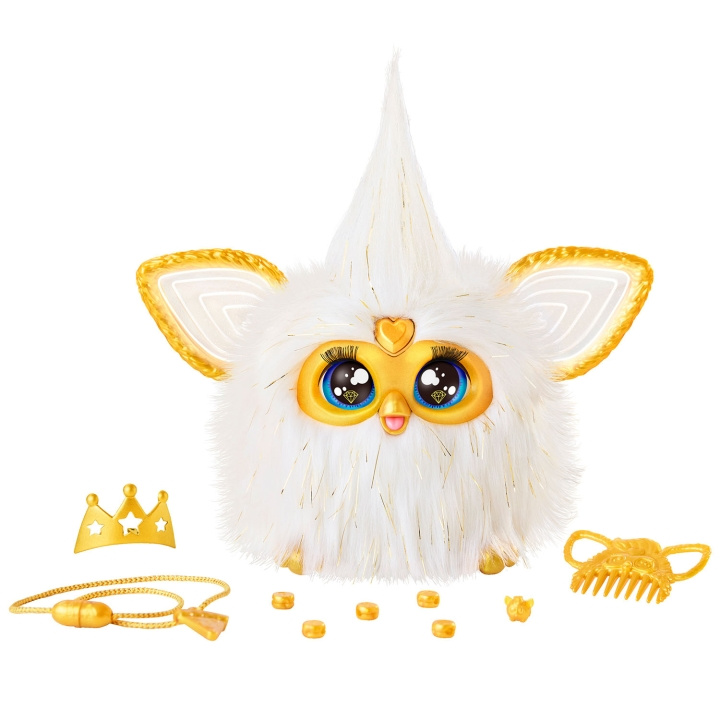 FURBY Interaktivt Gosedjur Gold Glam (EN) in the group TOYS, KIDS & BABY PRODUCTS / Baby toys / stuffed animals at TP E-commerce Nordic AB (D24865)