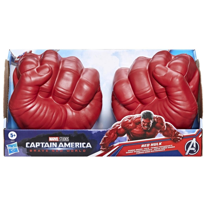 Marvel Avengers Captain America NWO, Red Hulk Smash Fists Gamma in the group TOYS, KIDS & BABY PRODUCTS / Toys / Action play at TP E-commerce Nordic AB (D24872)