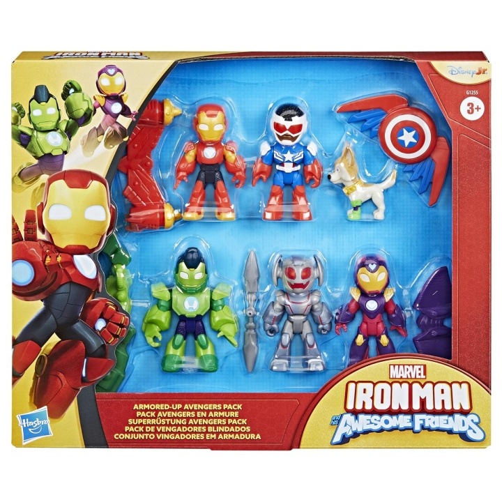 Marvel Iron Man And His Awesome Friends Armored-Up Avengers Pack in the group TOYS, KIDS & BABY PRODUCTS / Toys / Figures, Miniatures & accessories at TP E-commerce Nordic AB (D24876)