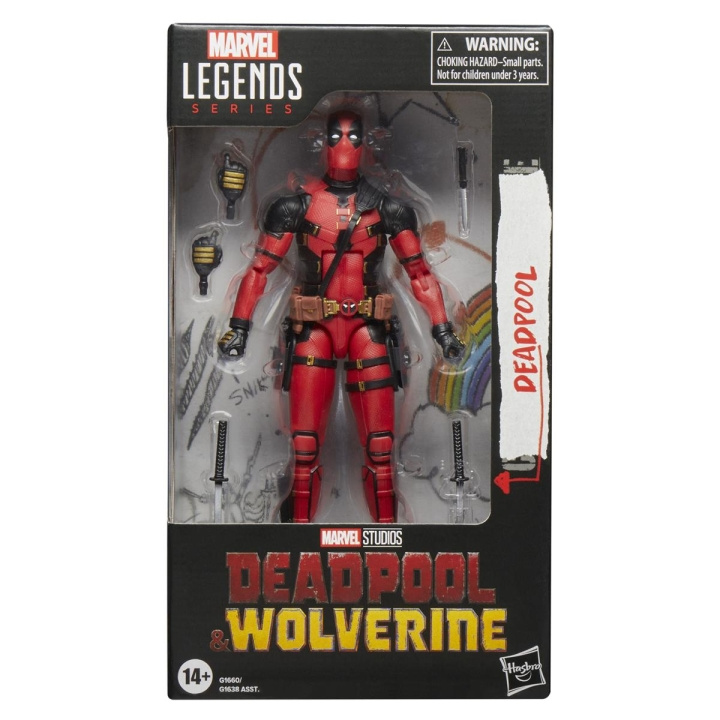 Marvel Legends Series Deadpool & Wolverine 6 Inch Figure, Deadpool in the group TOYS, KIDS & BABY PRODUCTS / Toys / Figures, Miniatures & accessories at TP E-commerce Nordic AB (D24878)