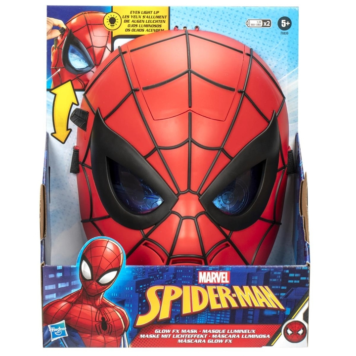 Marvel Spider-Man Glow FX Mask in the group TOYS, KIDS & BABY PRODUCTS / Toys / Masquerade costumes at TP E-commerce Nordic AB (D24885)