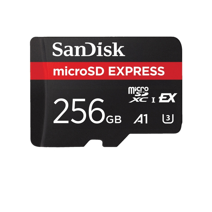 SanDisk Microsd Card Express 880MB/s U3 C10 256GB in the group HOME ELECTRONICS / Storage media / Memory cards / SD/SDHC/SDXC at TP E-commerce Nordic AB (D24888)