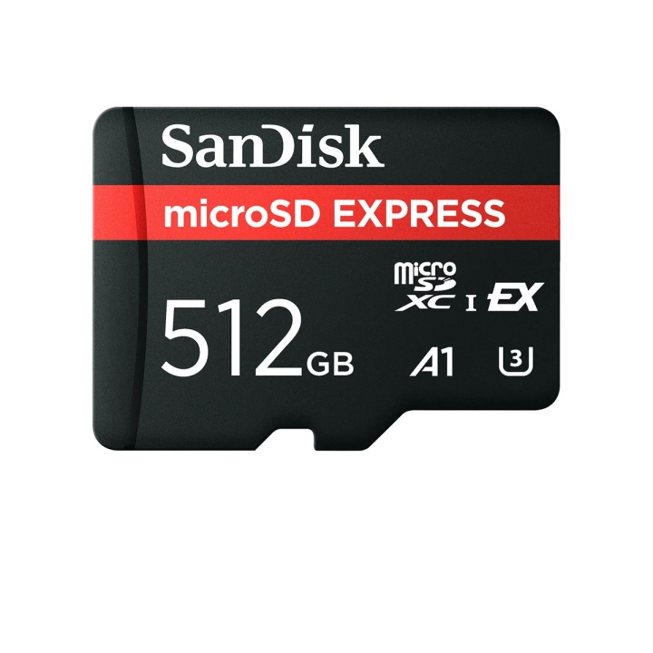 SanDisk Microsd Card Express 880MB/s U3 C10 512GB in the group HOME ELECTRONICS / Storage media / Memory cards / SD/SDHC/SDXC at TP E-commerce Nordic AB (D24889)