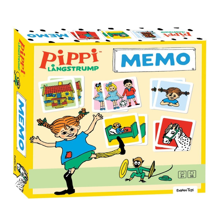 ASTRID LINDGREN Game Memo in the group TOYS, KIDS & BABY PRODUCTS / Games / Board games at TP E-commerce Nordic AB (D24893)