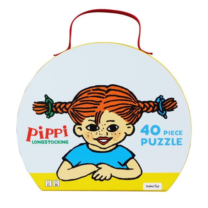 ASTRID LINDGREN Suitcase With 40 Pcs Puzzle in the group TOYS, KIDS & BABY PRODUCTS / Toys / Kids puzzle at TP E-commerce Nordic AB (D24898)