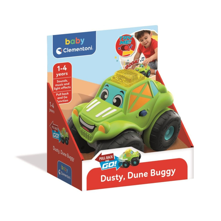 Clementoni Stunt Wheels Pullback Car Dune Buggy in the group TOYS, KIDS & BABY PRODUCTS / Toys / Toy cars at TP E-commerce Nordic AB (D24903)