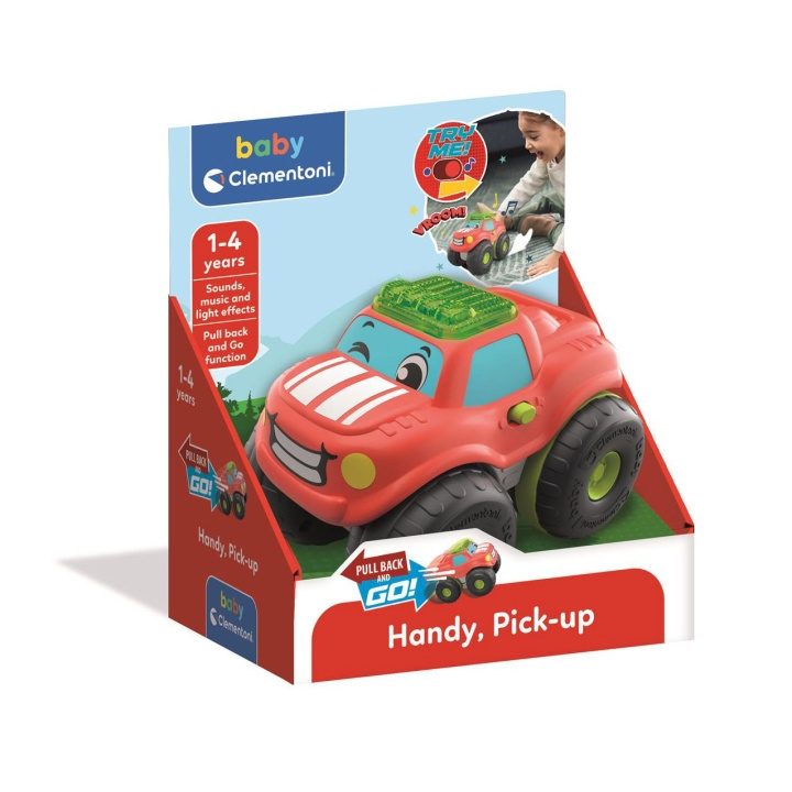Clementoni Stunt Wheels Pullback Car Pick Up in the group TOYS, KIDS & BABY PRODUCTS / Toys / Toy cars at TP E-commerce Nordic AB (D24904)