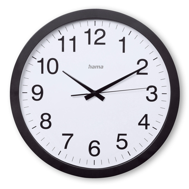 Hama Wall Clock Diameter 40 Cm in the group HOME, HOUSEHOLD & GARDEN / Watches & Counters / Wall clocks at TP E-commerce Nordic AB (D24945)