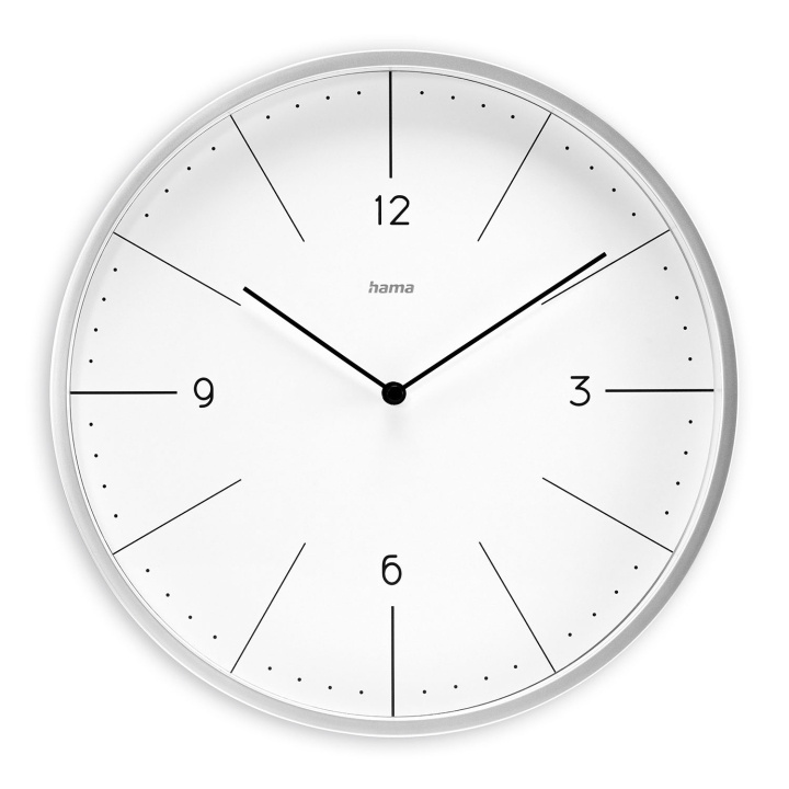 Hama Wall Clock Sardinia Grey Diameter 30 Cm in the group HOME, HOUSEHOLD & GARDEN / Watches & Counters / Wall clocks at TP E-commerce Nordic AB (D24946)