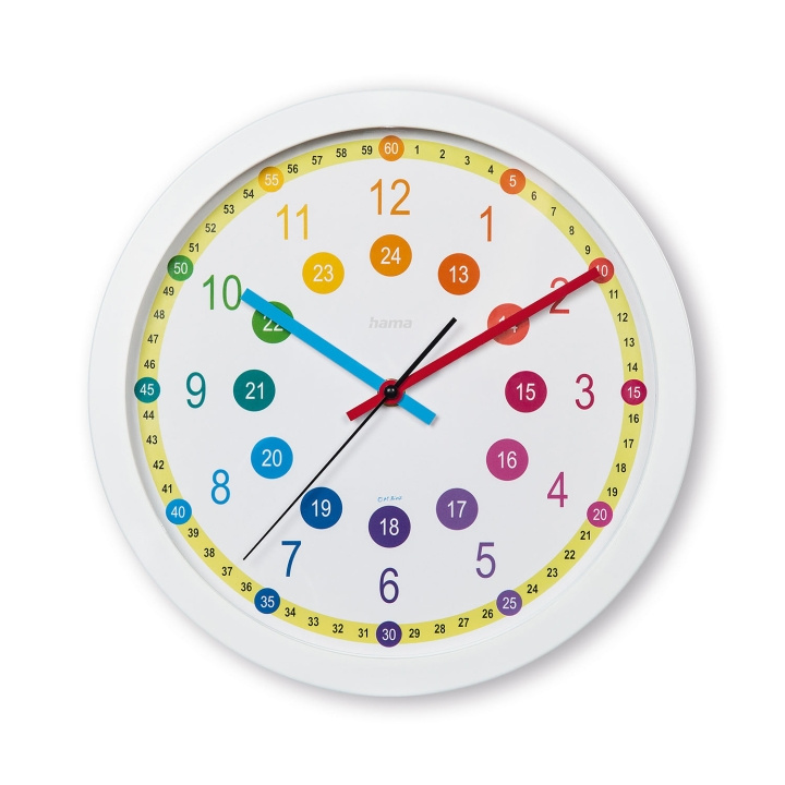 Hama Clock Digital Wall Analog in the group HOME, HOUSEHOLD & GARDEN / Watches & Counters / Wall clocks at TP E-commerce Nordic AB (D24949)