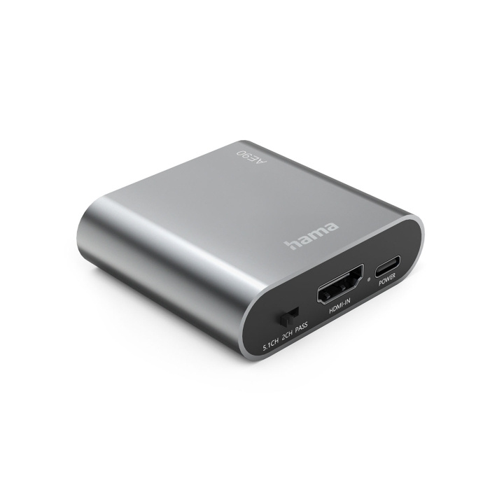 Hama Audio Extractor AE90 HDMI to Audio in the group HOME ELECTRONICS / Cables & Adapters / Audio Digital at TP E-commerce Nordic AB (D24954)