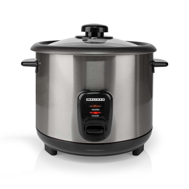 MELISSA Rice Cooker | 1.5 l | 500 W | Non stick coating | Removable bowl | Steamer Basket | Keep-warm function | Auto shut-off in the group HOME, HOUSEHOLD & GARDEN / Household appliances / Rice & Egg cooker at TP E-commerce Nordic AB (D24969)