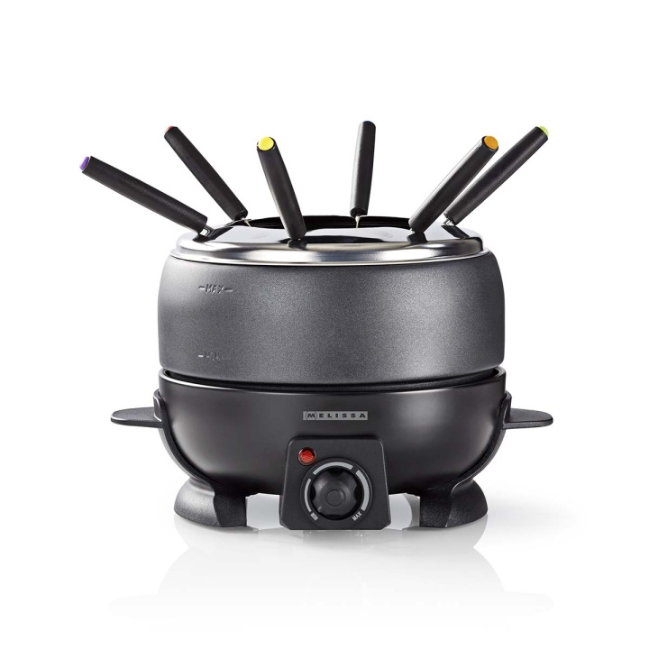MELISSA Fondue Set | 6 Persons | 2.3 l | Adjustable temperature control | 800 W | Cool touch handles | Anti-slip feet | Overheating protection in the group HOME, HOUSEHOLD & GARDEN / Household appliances / Other appliances at TP E-commerce Nordic AB (D24973)