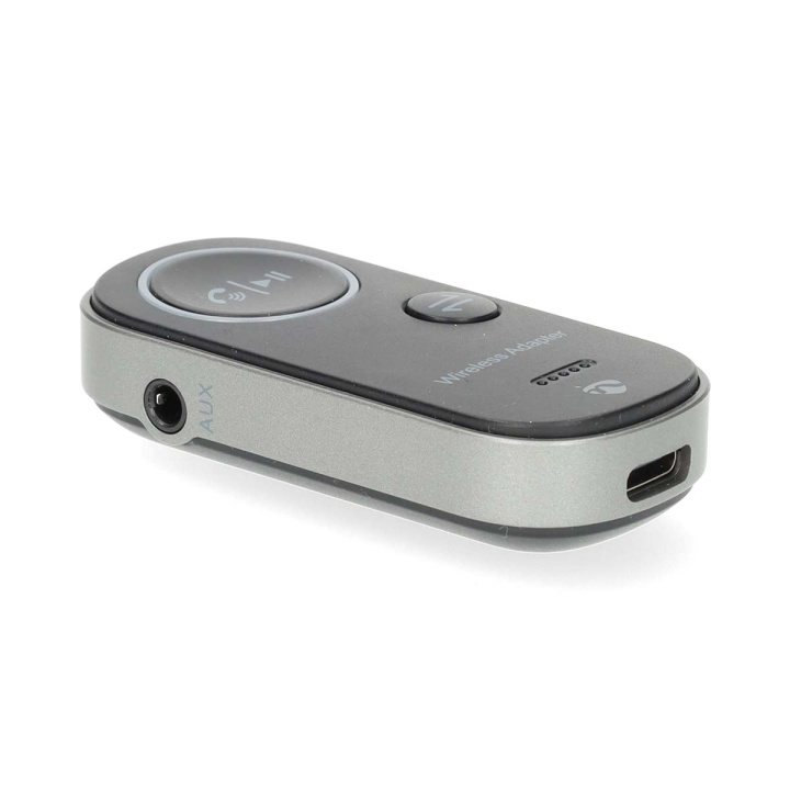 Nedis Bluetooth® Transmitter Receiver | Connection input: USB-C™ Female | Connection output: 3.5 mm | SBC | Up to 1 Device | Battery play time: 8.5 hrs | Black in the group HOME ELECTRONICS / Cables & Adapters / Audio Digital at TP E-commerce Nordic AB (D24975)