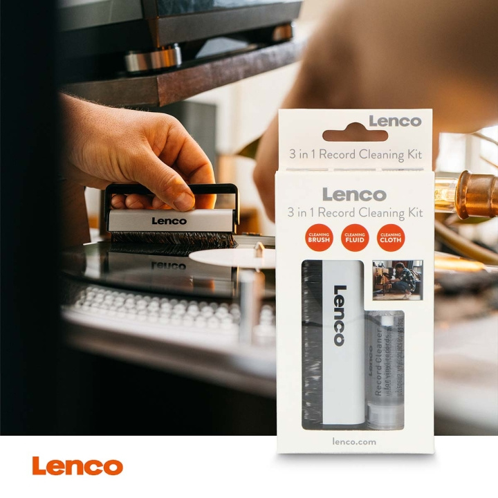 Lenco Antistatic brush cleaning fluid and wipe in the group COMPUTERS & PERIPHERALS / Computer accessories / Cleaning at TP E-commerce Nordic AB (D25011)