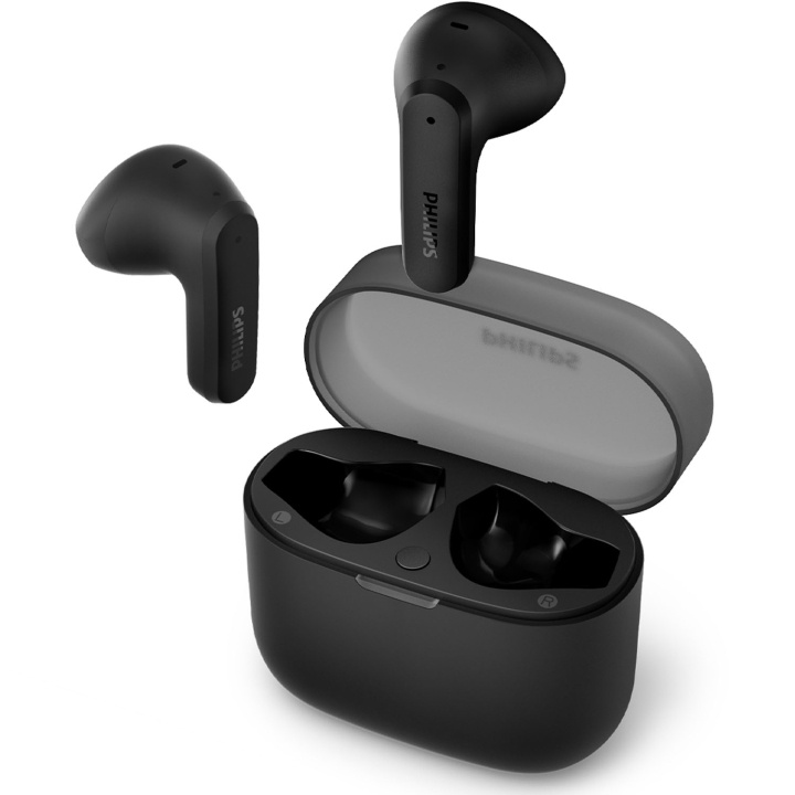 Philips Hörlurar In-Ear TWS Dynamisk bas Svart in the group HOME ELECTRONICS / Audio & Picture / Headphones & Accessories / Headphones at TP E-commerce Nordic AB (D25030)