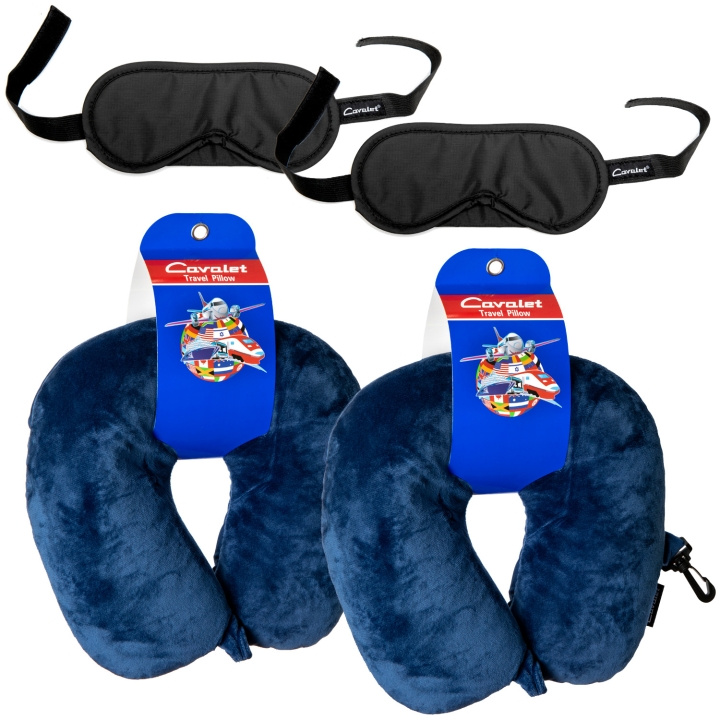 Cavalet Resekit 2 (2st Sovmasker, 2st Nackkuddar) in the group Sport, leisure & Hobby / Travel accessories / Other at TP E-commerce Nordic AB (D25035)