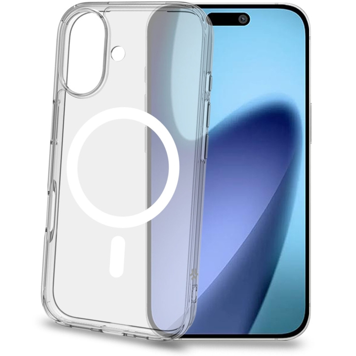 Celly Gelskinmag TPU Cover MagSafe-kompatibelt iPhone 17 Transparent in the group SMARTPHONE & TABLETS / Phone cases / Apple / iPhone 17 at TP E-commerce Nordic AB (D25057)