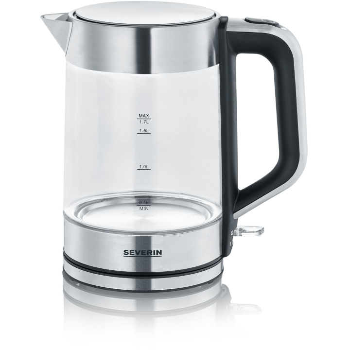 Severin Glasvattenkokare 1,7l WK3420 in the group HOME, HOUSEHOLD & GARDEN / Household appliances / Water & Juice / Kettles at TP E-commerce Nordic AB (D25063)