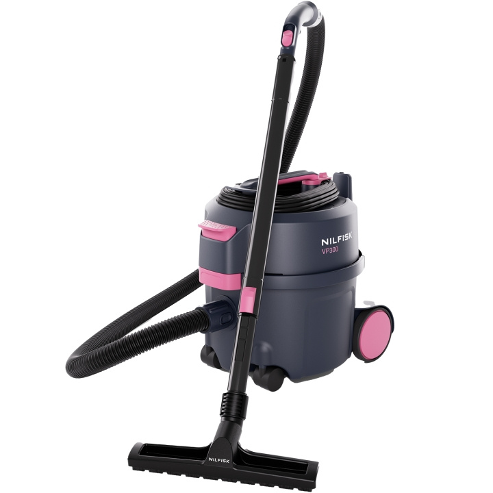 Nilfisk Grovdammsugare VP300 HEPA PINK T EU in the group HOME, HOUSEHOLD & GARDEN / Cleaning products / Vacuum cleaners & Accessories at TP E-commerce Nordic AB (D25073)