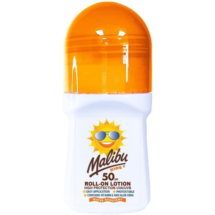 Malibu Kids Roll-On Lotion SPF50 50ml in the group BEAUTY & HEALTH / Skin care / Tanning / Sunscreen at TP E-commerce Nordic AB (D25155)