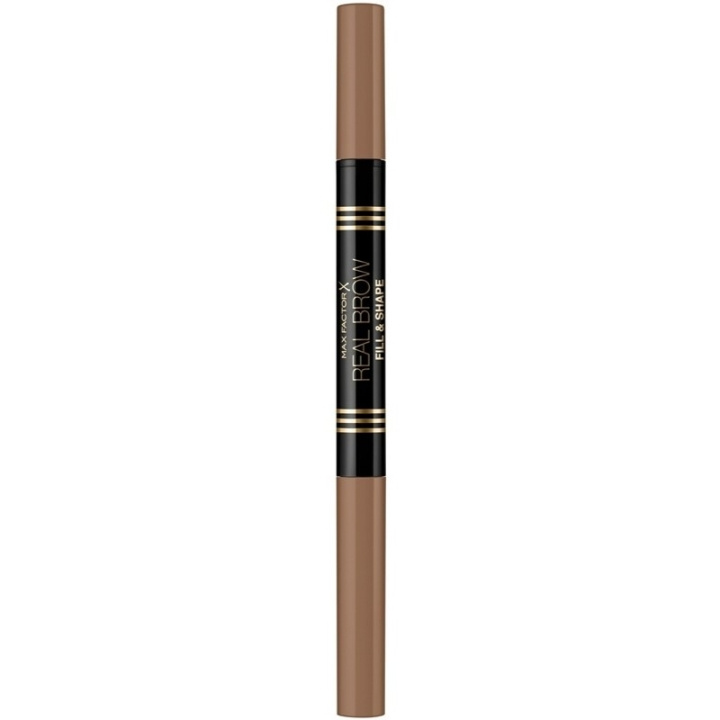 Max Factor Real Eyebrow Fill & Shape Pencil 01 Blonde in the group BEAUTY & HEALTH / Makeup / Eyes & Eyebrows / Brow pencils at TP E-commerce Nordic AB (D25161)