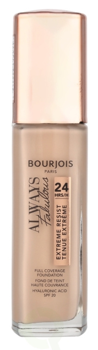 Bourjois Always Fabulous 24H Foundation SPF20 30 ml #110 Light Vanilla in the group BEAUTY & HEALTH / Makeup / Facial makeup / Foundation at TP E-commerce Nordic AB (D25187)