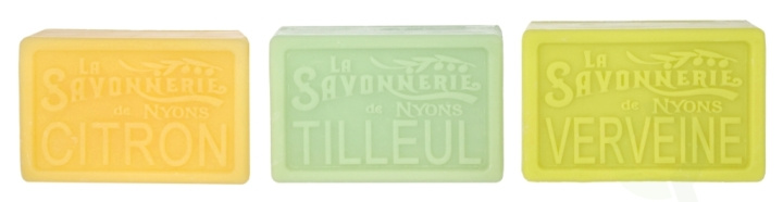 La Savonnerie De Nyons Soap Bar Set 300 g 3x100gr Green in the group BEAUTY & HEALTH / Skin care / Body health / Scented soaps at TP E-commerce Nordic AB (D25212)