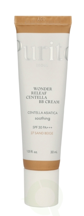 Purito Seoul Wonder Releaf Centella BB Cream SPF30 PA+++ 30 ml #27 Sand Beige in the group BEAUTY & HEALTH / Skin care / Tanning / Sunscreen at TP E-commerce Nordic AB (D25307)